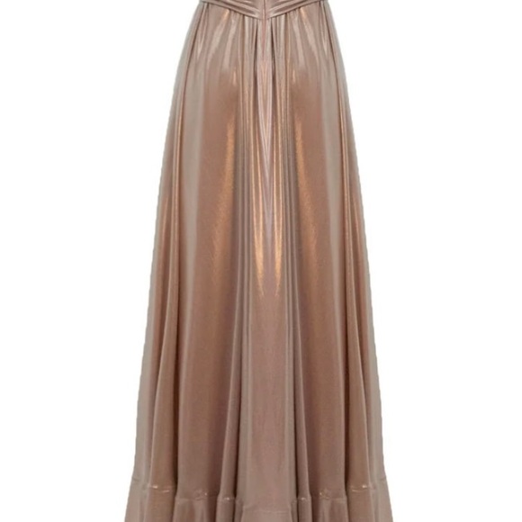 Draped Rose Dress NWT; Bridal; Occasion Gown - Picture 11 of 11